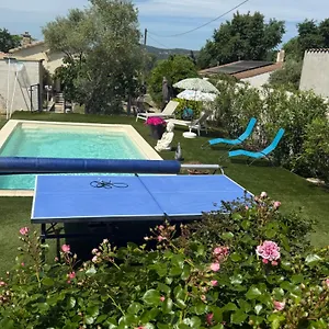 Climatise Avec Piscine Sur Les Hauteurs De Vakantiehuis Bollène
